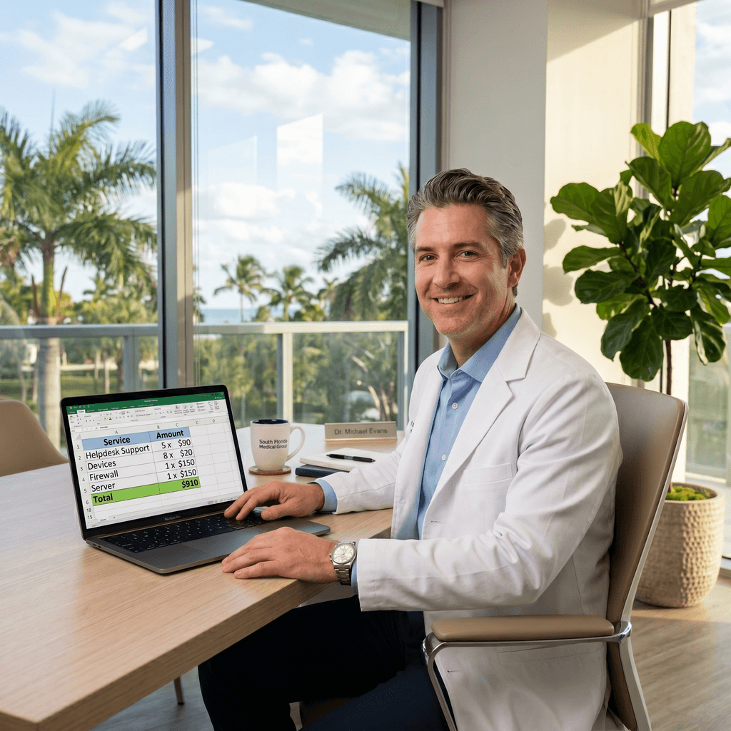 How Much Does IT Support Cost for a Doctor’s Office in Palm Beach County?